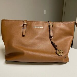 Michael Kors Tan Leather Tote